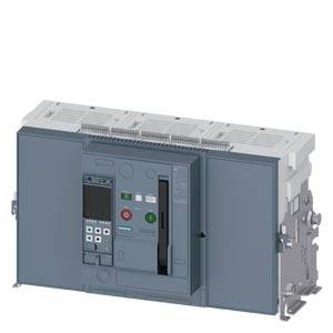Siemens 3WA13505.G30.... – Siemens Withdrawable circuit breaker without guide frame, IEC 60947-2, frame size 3, 3-poles, In=500