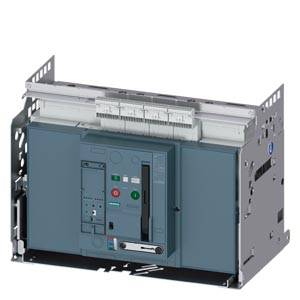 Siemens 3WA13636.C61.... – Siemens Withdrawable circuit breaker with guide frame, IEC 60947-2, frame size 3, 3-poles, In=6300A