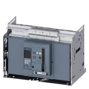 Siemens 3WA13636.F61.... – Siemens Withdrawable circuit breaker with guide frame, IEC 60947-2, frame size 3, 3-poles, In=6300A