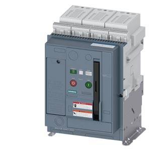 Siemens 3WA21128.A02.... – Siemens Non-automatic fix-mounted circuit breaker, UL489, Frame Size 1, 3-poles, In=1200A up to 1000