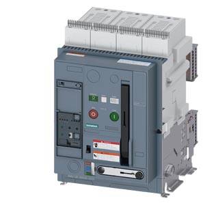 Siemens 3WA21168.D30.... – Siemens Withdrawable circuit breaker without cradle, UL489, Frame Size 1, 3-poles, In=1600A up to 10