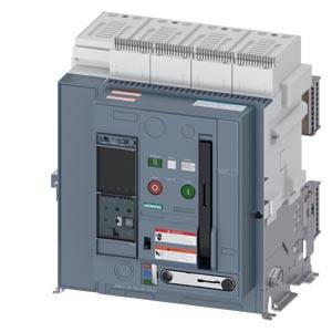 Siemens 3WA31108.F40.... – Siemens Withdrawable circuit breaker without cradle, UL1066/IEC60947-2, FS 1, 4-poles, N-pole left,