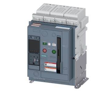 Siemens 3WA31128.F02.... – Siemens Fixed-mounted circuit breaker, UL1066/IEC60947-2, FS 1, 3-poles, In=1200A up to 730V AC 50/6