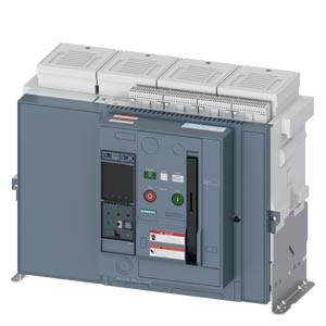 Siemens 3WA32088.F12.... – Siemens Fixed-mounted circuit breaker, UL1066/IEC60947-2, FS 2, 4-poles, N-pole left, In=800A up to