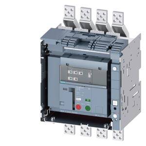 Siemens 3WL10061.C55.... – Siemens withdrawable circuit breakers with guide frame and PSS 4-pole, frame size 0, IEC N conductor