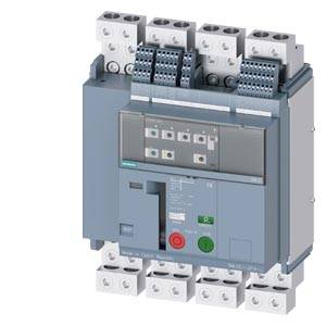 Siemens 3WL10061.D14.... – Siemens fixed-mounted circuit breakers 4-pole, frame size 0, IEC N conductor on the left In=630A to