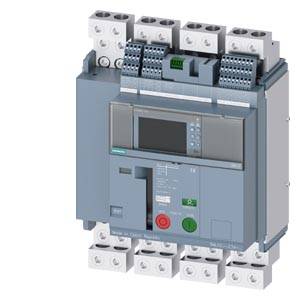 Siemens 3WL10061.E24.... – Siemens fixed-mounted circuit breakers 4-pole, frame size 0, IEC N conductor on the right In=630A to