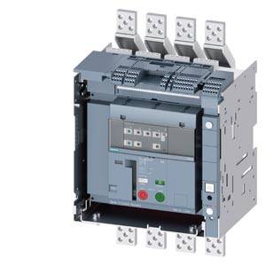 Siemens 3WL10062.D45.... – Siemens withdrawable circuit breakers with guide frame and PSS 4-pole, frame size 0, IEC N conductor
