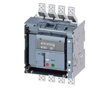 Siemens 3WL10081.D55.... – Siemens withdrawable circuit breakers with guide frame and PSS 4-pole, frame size 0, IEC N conductor