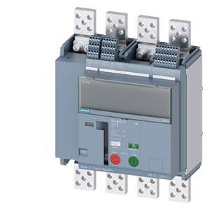 Siemens 3WL10083.A15.... – Siemens fixed-mounted non-automatic air circuit breakers 4-pole, frame size 0, IEC N conductor on th