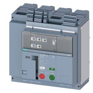 Siemens 3WL10083.C21.... – Siemens fixed-mounted circuit breakers 4-pole, frame size 0, IEC N conductor on the right In=800A to