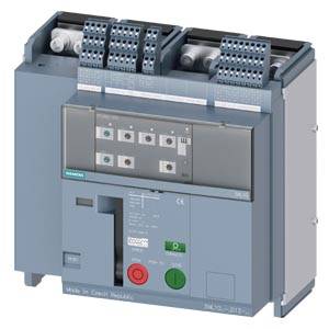 Siemens 3WL10083.D13.... – Siemens fixed-mounted circuit breakers 4-pole, frame size 0, IEC N conductor on the left In=800A to