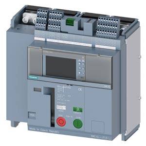 Siemens 3WL10101.F13.... – Siemens fixed-mounted circuit breakers 4-pole, frame size 0, IEC N conductor on the left In=1000A to
