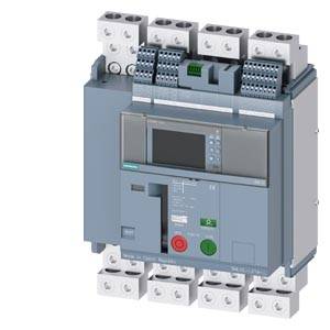 Siemens 3WL10102.F14.... – Siemens fixed-mounted circuit breakers 4-pole, frame size 0, IEC N conductor on the left In=1000A to