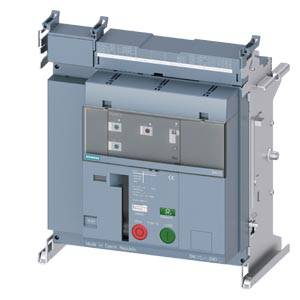 Siemens 3WL10121.B40.... – Siemens withdrawable circuit breakers without guide frame 4-pole, frame size 0, IEC N conductor on t