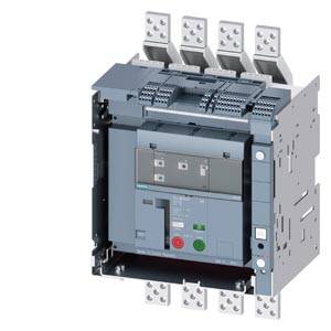 Siemens 3WL10121.B55.... – Siemens withdrawable circuit breakers with guide frame and PSS 4-pole, frame size 0, IEC N conductor