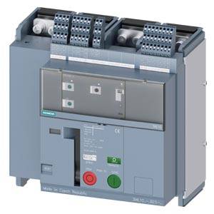Siemens 3WL10123.B23.... – Siemens fixed-mounted circuit breakers 4-pole, frame size 0, IEC N conductor on the right In=1250A t