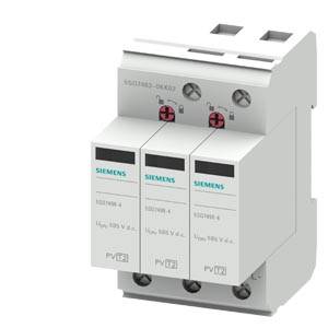 Siemens 5SD74830KK02 – Siemens surge arrester T2, UC 1000V DC, Imax 40 kA Short-circuit strength 2000 A, 2+V circuit, for i