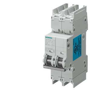 Siemens 5SJ42017HG41 – Siemens Miniature circuit breaker 240 V 14kA, 2-pole, C, 1A, D=70 mm according to UL 489