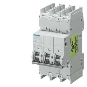 Siemens 5SJ43048HG41 – Siemens Miniature circuit breaker 240 V 14kA, 3-pole, D, 4A, D=70 mm according to UL 489
