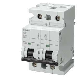 Siemens 5SP42917 – Siemens Miniature circuit breaker 400 V 10kA, 2-pole, C, 100 A, D=70 mm