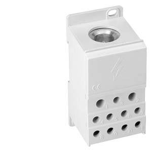 Siemens 5ST2511 – Siemens Distribution block 1-pole, 400 A, 690V Input: 1x 95-185 mm2 Output: 2x2.5-25+5x 2.5-16+4x 2.