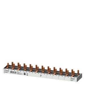 Siemens 5ST36730 – Siemens compact Pin Busbar, 10mm2 connection: 3p/N 12x compact device 1 MW touch protected 12 MW fix
