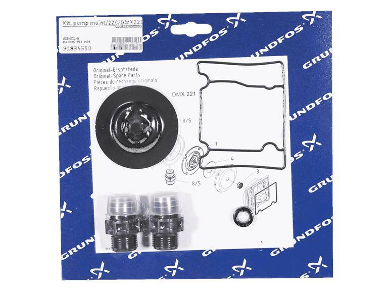 Grundfos 91835950 – Grundfos kit, maintenance 27/PVC/T/C kit