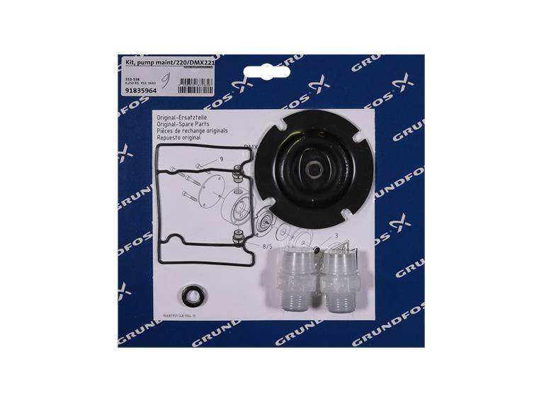Grundfos 91835964 – Grundfos kit, maintenance 50/PV/T/T kit