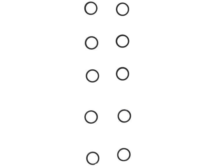 Grundfos 99115266 – Grundfos bulk material, O-ring FKM 8x6x1mm spare part
