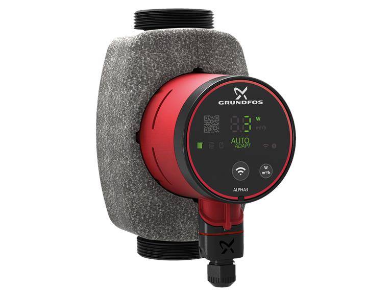Grundfos 99371962 – Grundfos ALPHA3 32-40 180 1x230V 50Hz 6H
